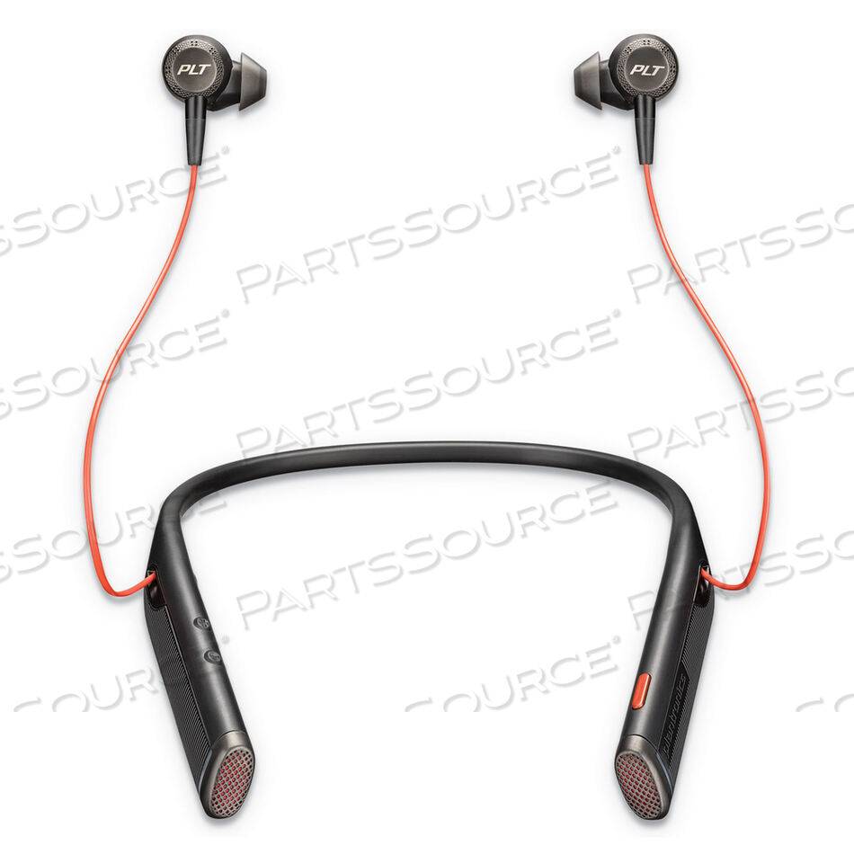 OEM#: 208748-01VOYAGER 6200 UC БИНАУРАЛЬНАЯ ШЕЙНАЯ ГАРНИТУРА, ЧЕРНАЯ от Plantronics