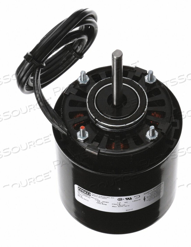 OEM#: D473HVAC MOTOR JSC 1/20 HP 1550RPM 3.3IN DIA от Fasco