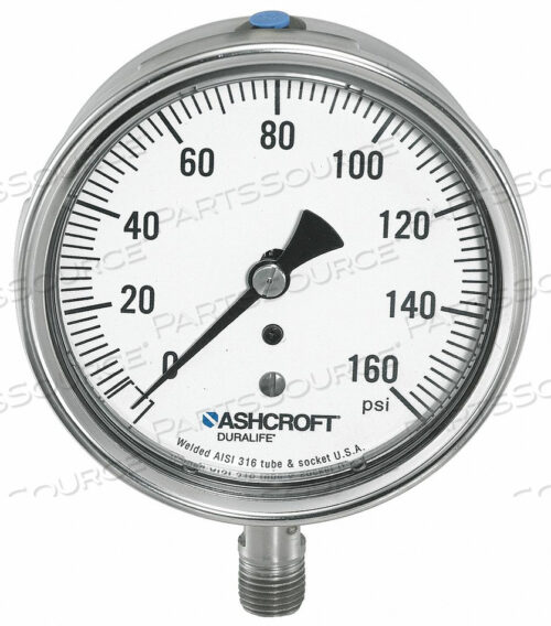 OEM#: 251009SW02L60#МАНОМЕТР ДАВЛЕНИЯ 0 ДО 60 PSI 1009SW от Ashcroft Inc.
