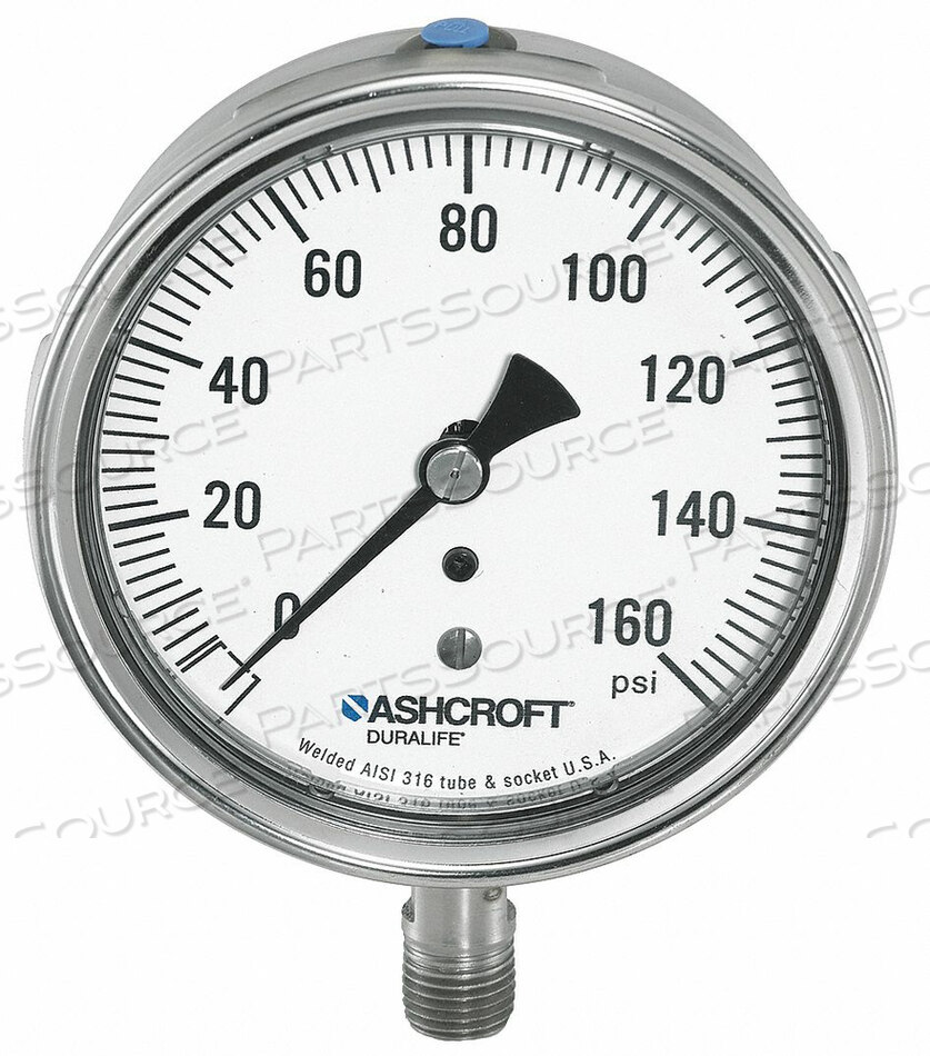 OEM#: 351009SWL02L1500#МАНОМЕТР ДАВЛЕНИЯ ОТ 0 ДО 1500 PSI 3-1/2 ДЮЙМА от Ashcroft Inc.
