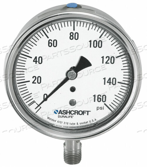 OEM#: 351009SW02L30#МАНОМЕТР ДАВЛЕНИЯ 0-30 PSI 1 ПРОЦЕНТ 304 SS от Ashcroft Inc.