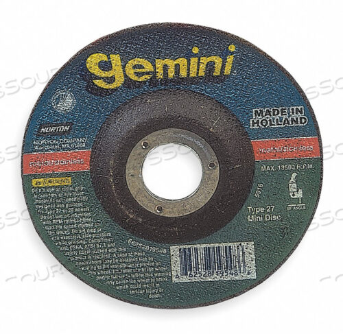 OEM#: 66252841906WHEEL T27 6 X 3/32 X 7/8 от Norton | Saint-Gobain Abrasives