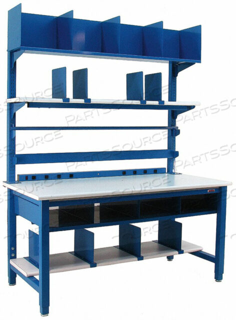 OEM#: WPACK3072HEAV-DUTY PACKING BENCH SET 72INWX30IND от Benchpro