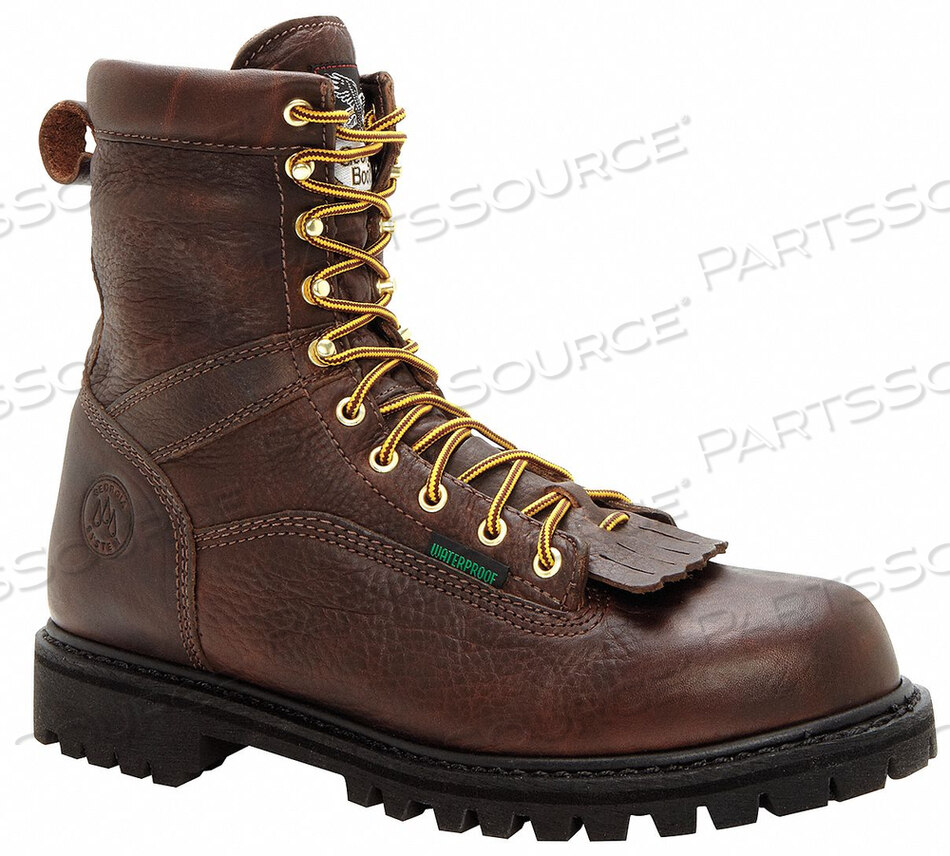 OEM#: G83418 WORK BOOT 8-1/2 MEDIUM BROWN STEEL PR от Georgia Boot