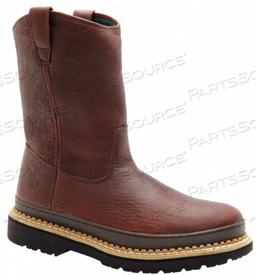 OEM#: G4374WELLINGTON BOOT 14 WIDE BROWN STEEL PR от Georgia Boot