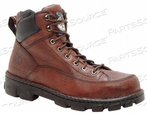 OEM#: G63956 WORK BOOT 13 WIDE BROWN STEEL PR от Georgia Boot