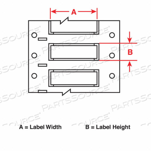 OEM#: 2HX-375-2-WT-JWIRE SLEEVE USE WITH RIBBON 356194 WHITE от Brady Americas