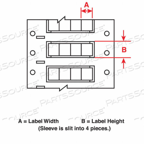 OEM#: 2HX-250-2-BK-4WIRE SLEEVE USE WITH RIBBON 356181 BLACK от Brady Americas