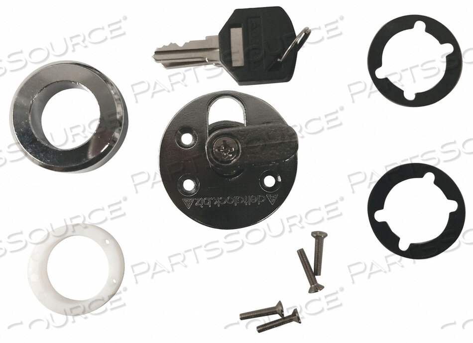 OEM#: G GR1250L625PCSM2DISC TUMBLER SLIDER DOOR LOCK L SHAPED от Delta Lock