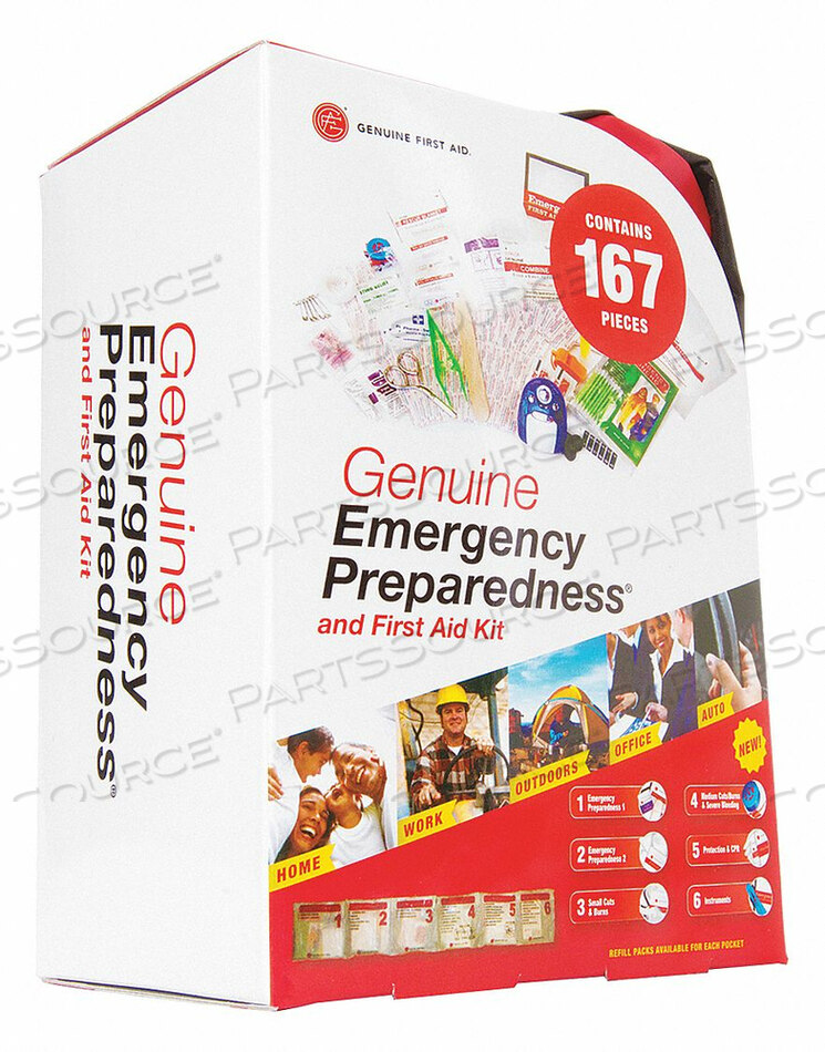 OEM#: 9999-2203АПТЕЧКА ПЕРВОЙ ПОМОЩИ ИЗ 167 КОМПОНЕНТОВ от Genuine First Aid