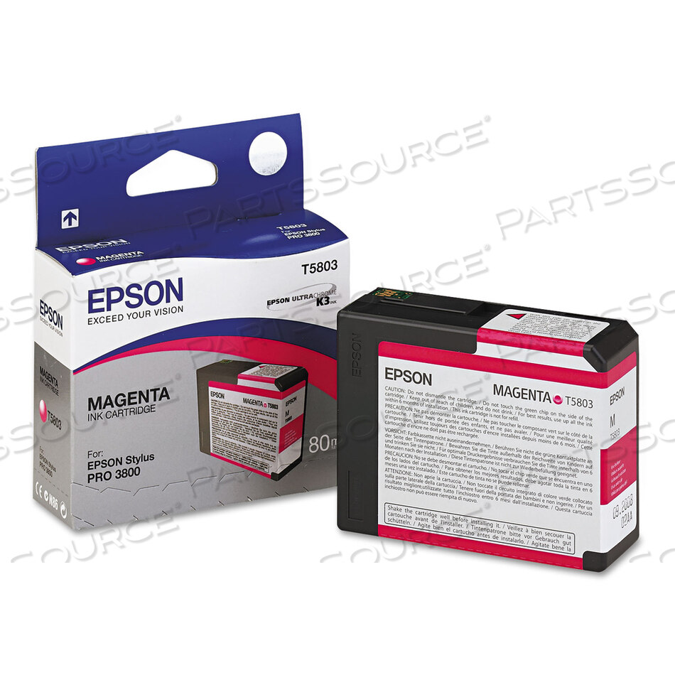 OEM#: T580300T580300 ЧЕРНИЛА ULTRACHROME K3, ПУРПУРНЫЙ от Epson