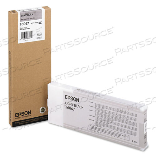 OEM#: T606700T606700 (60) ЧЕРНИЛА, СВЕТЛО-ЧЕРНЫЕ от Epson