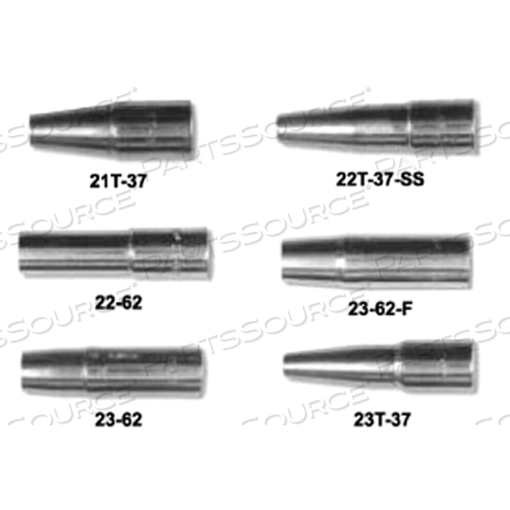 OEM#: 1230111023 СЕРИЯ НАСАДОК, САМОИЗОЛИРОВАННЫХ 1/8 ДЮЙМА УГЛУБЛЕНИЕ НАКОНЕЧНИКА, 1/2 ДЮЙМА, ДЛЯ ПИСТОЛЕТА № 3 от Tweco