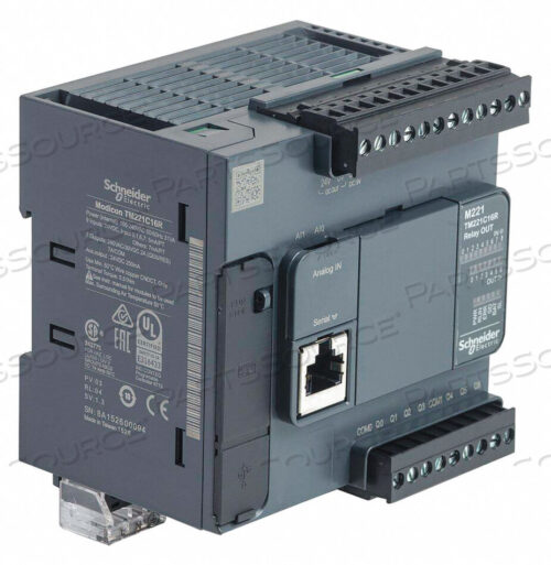 OEM#: TM221C16RCONTROLLER 24VDC/240VAC RELAY COMPACT by APC / American Power Conversion