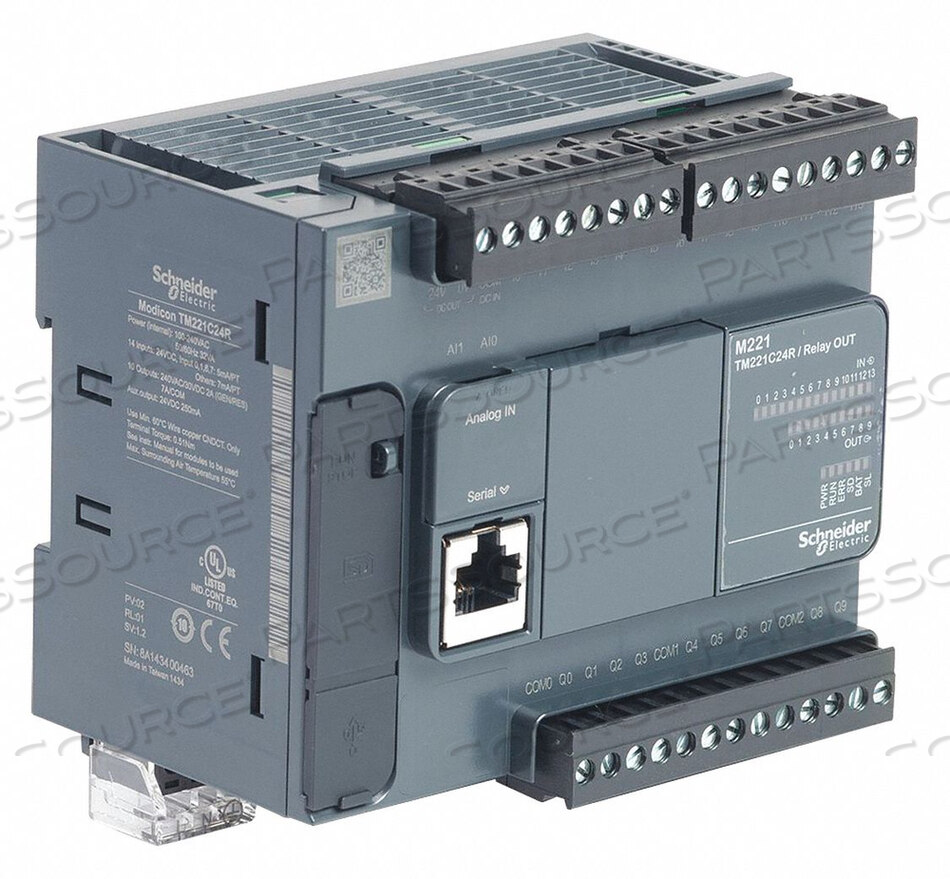 OEM#: TM221C24RCONTROLLER 24VDC 4.17 IN H COMPACT от APC / American Power Conversion