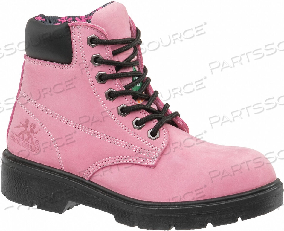 OEM#: 501626 WORK BOOT 6 D PINK STEEL PR от Moxie Trades