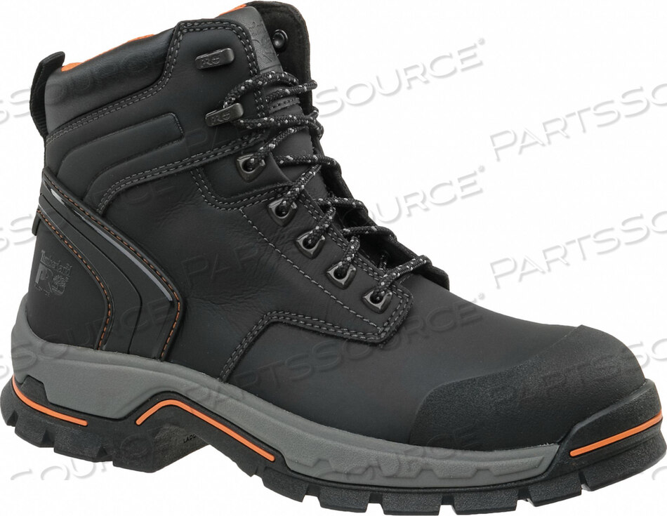 OEM#: TB01064A001H9460 6 WORK BOOT 8 M BLACK ALLOY PR от Timberland