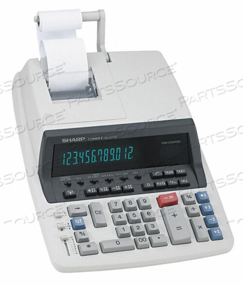 OEM#: SHRQS2770HКОММЕРЧЕСКИЙ КАЛЬКУЛЯТОР С ПЕЧАТЬЮ 12 ЦИФР от Sharp Electronics Corporation