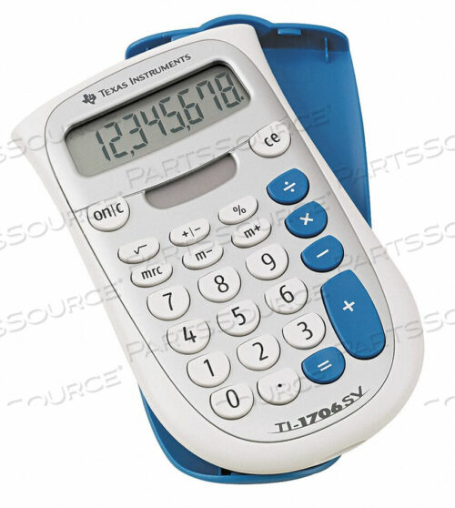 OEM#: TEXTI1706SVРУЧНОЙ КАРМАННЫЙ КАЛЬКУЛЯТОР LCD 8 DIGIT от Texas Instruments
