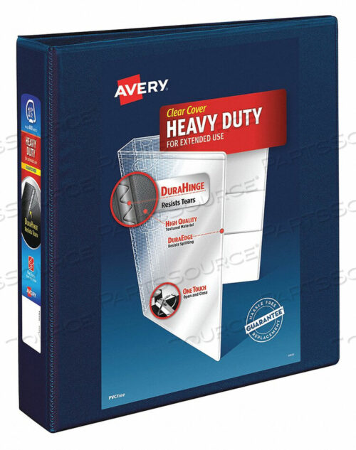 OEM#: AVE798053-ПАПКА-ПОКРЫТИЕ НА КОЛЬЦАХ 1-1/2 ТЕМНО-СИНЯЯ от Avery
