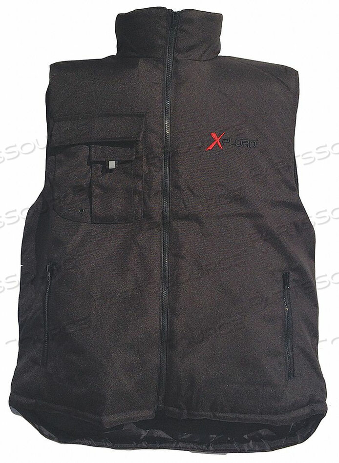 OEM#: 5705-RXL3BINSULATED VEST MENS 3X BLACK by Xploro WorkWear Inc.