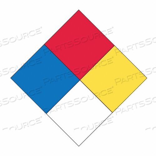 OEM#: L94NFPA АЛМАЗНАЯ ЭТИКЕТКА 10-1/2INX10-1/2IN от Labelmaster