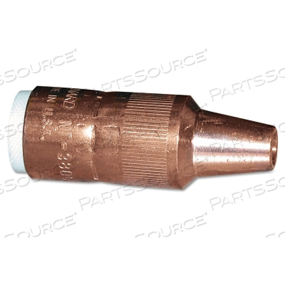 OEM#: NT3800CCENTERFIRE MIG СОПЛОМ, ЗАПОДЛИЦО, ОТВЕРСТИЕ 3/8 ДЮЙМА, ДЛЯ СОПЛА СЕРИИ TT, МЕДЬ от Bernard Welding