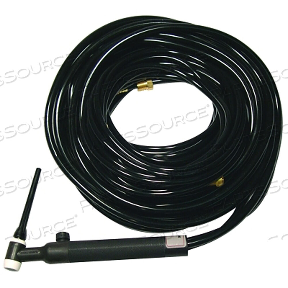 OEM#: WP18V25RWP-18V КОМПЛЕКТ ГОРЕЛКИ TIG С ВОДЯНЫМ ОХЛАЖДЕНИЕМ, УГЛОВАЯ ГОЛОВКА, 1 3/8 ДЮЙМА, ЦЕЛЬНЫЙ КАБЕЛЬ 25 ФУТОВ от Weldcraft