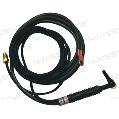 OEM#: WP912RWP-9 КОМПЛЕКТ ГОРЕЛКИ TIG С ВОЗДУШНЫМ ОХЛАЖДЕНИЕМ, УГЛОВАЯ ГОЛОВКА, РУКОЯТКА 3/4 ДЮЙМА, КАБЕЛЬ 12,5 ФУТА от Weldcraft