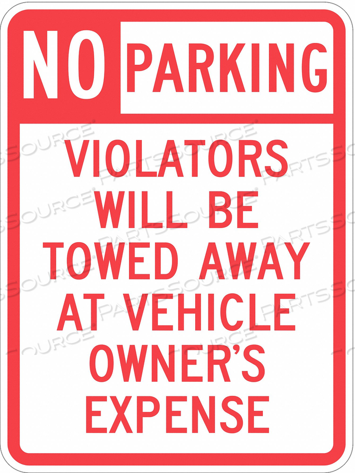 OEM#: T1-1062-EG_18X24ЗНАКИ ОБЪЕКТА СОБСТВЕННОСТИ 24 H 18 W от Lyle Signs Inc.