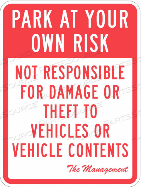 OEM#: T1-1066-EG_18X24ЗНАКИ ОБЪЕКТИВА 24 H 18 W от Lyle Signs Inc.