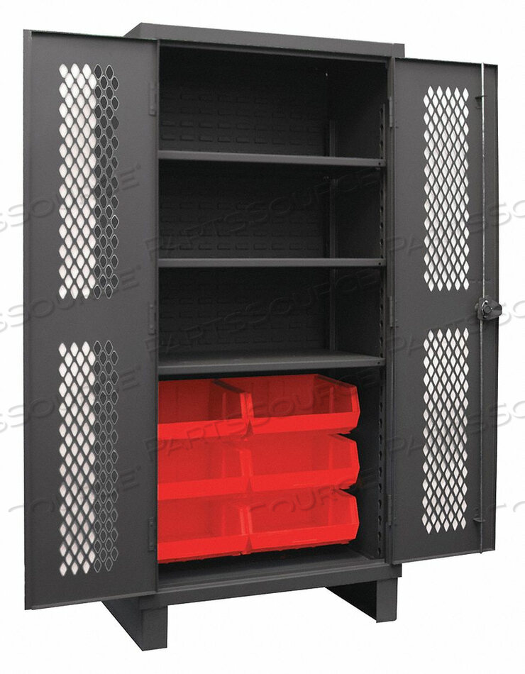 OEM#: HDCV36-6B-3S1795BIN CAB LOUVERED/SHELVING 78 H 36 W 24 D от Durham Manufacturing Company