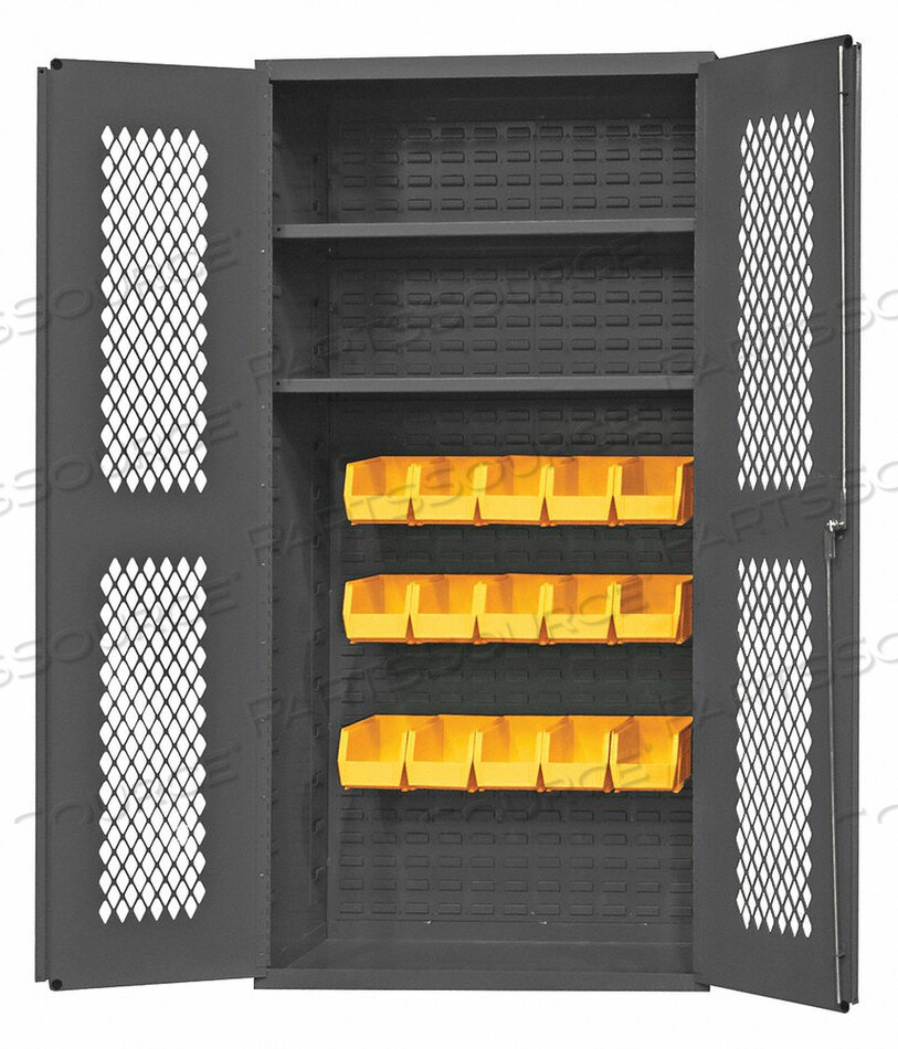 OEM#: EMDC36242S15B95BIN CAB LOUVERED/SHELVING 72 H 36 W 18 D от Durham Manufacturing Company