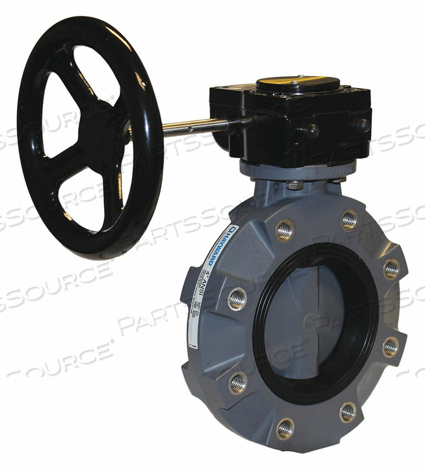 OEM#: BYV44060A0EGI00ДРОССЕЛЬНЫЙ ЗАТВОР GFPP EPDM 6IN GEAR LUG от Hayward