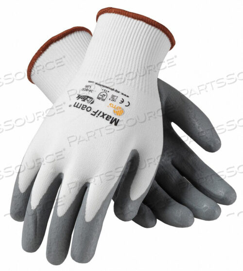 OEM#: 34-800/XS34-800/XS PIP G-TEK НИТРИЛОВЫЕ ПЕРЧАТКИ, MAXIFOAM PREMIUM GRAY FOAM NITRILE, МАЛЕНЬКИЕ, БЕЛАЯ ПОДКЛАДКА от Protective Industrial Products