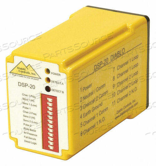 OEM#: DSP-20 LV VEHICLE DETECTOR 11 PIN от Diablo Controls, Inc.