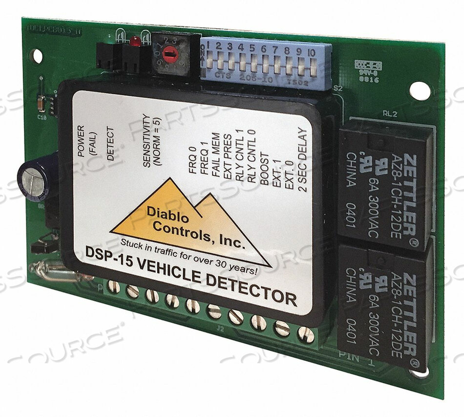 OEM#: DSP-15 LVTEVHICLE DETECTOR 11 PIN PLUG-IN от Diablo Controls, Inc.