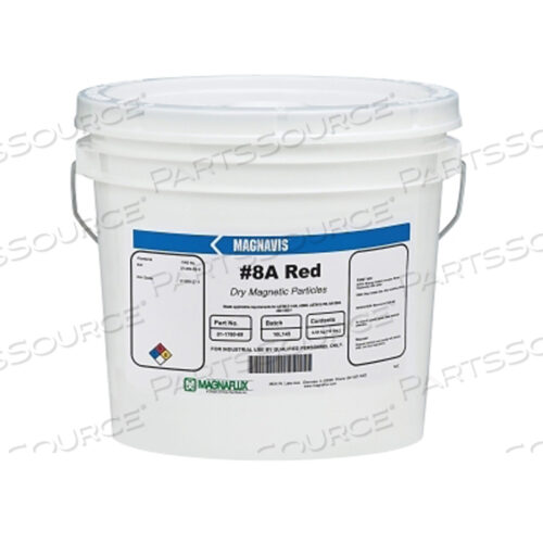 OEM#: 01178069MAGNAVIS СУХОЙ МЕТОД НЕФЛУОРЕСЦЕНТНЫЕ МАГНИТНЫЕ ПОРОШКИ, 10 ФУНТОВ, ВЕДРО, КРАСНЫЙ от Magnaflux