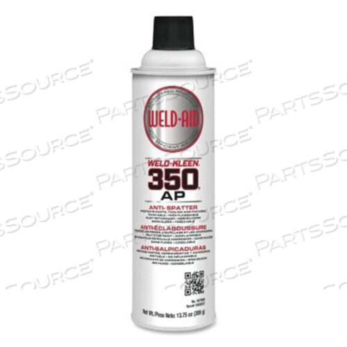 OEM#: 007088WELD-KLEEN 350 AP АНТИБРЫЗГ, АЭРОЗОЛЬНЫЙ БАЛЛОН 16 УНЦИЙ, 13,75 УНЦИЙ ВЕСА, КРАСНЫЙ от Weld-Aid