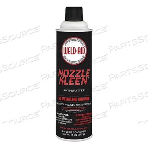 OEM#: YOR107ANOZZLE-KLEEN YORK 107A АНТИБРЫЗГОВ, АЭРОЗОЛЬНЫЙ БАЛЛОН 20 УНЦИЙ, 11 УНЦИЙ, БЕСЦВЕТНЫЙ ДО ЯНТАРНОГО ЦВЕТА от Weld-Aid