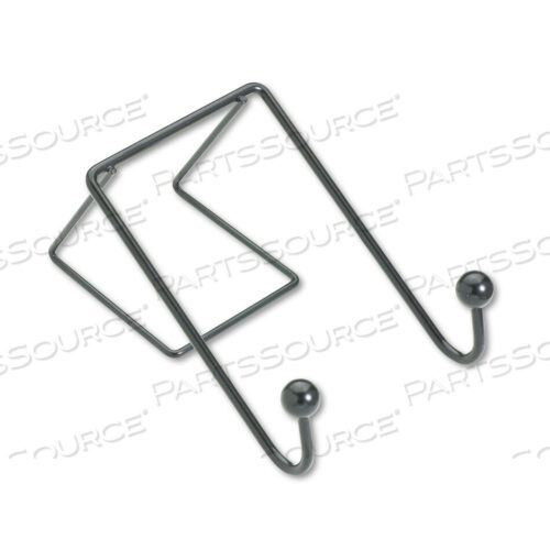 OEM#: 75510 ДОПОЛНИТЕЛЬНЫЕ ПРОВОЛОЧНЫЕ КРЮЧКИ ДЛЯ ОДЕЖДЫ, 4 X 5,13 X 6, КРЕПЛЕНИЕ НАД ПАНЕЛЬЮ, ЧЕРНЫЙ от Fellowes
