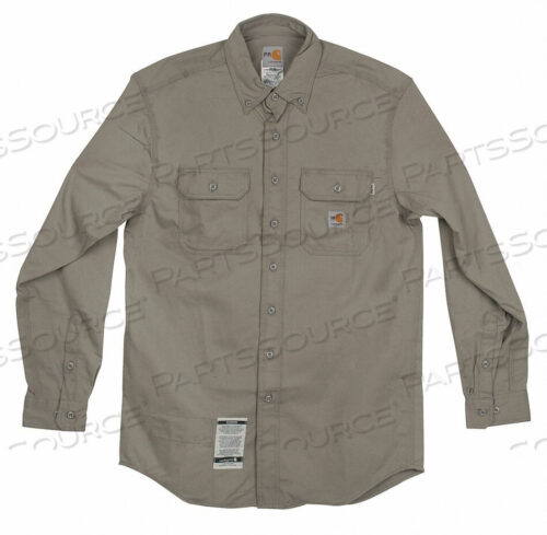 OEM#: FRS160-GRY TLL 3XLFR LONG SLEEVE SHIRT TWILL GRAY 3XLT by Carhartt