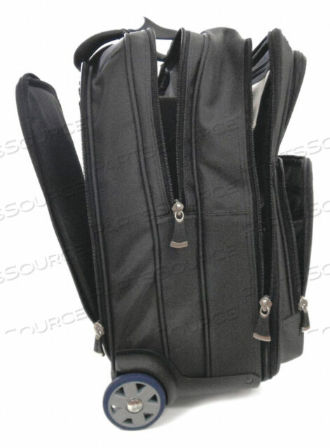 Сумка для компьютера/ноутбука на роликах, черная