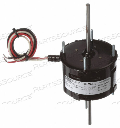 OEM#: D129HVAC MOTOR 1/125-1/200 HP 115V CCW/LE от Fasco