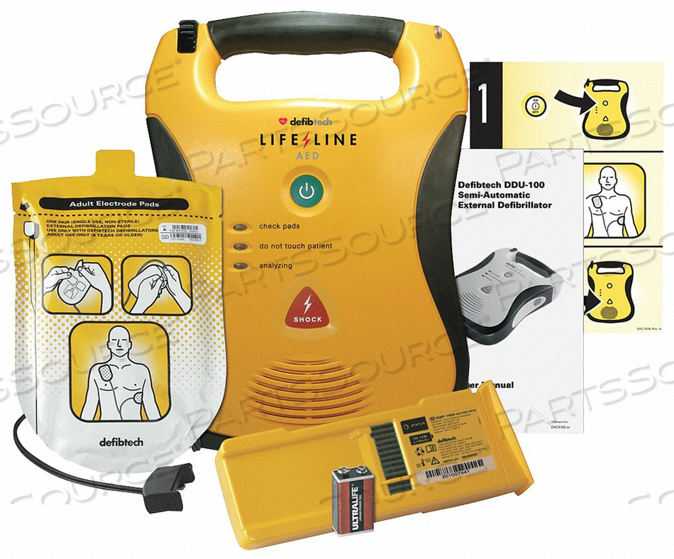 OEM#: DCF-A100RX-ENLIFELINE AED С RX ПОЛУАВТОМАТ от Defibtech