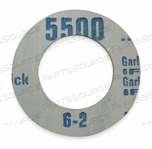 OEM#: 5500RG-0150-125-0250ФЛАНЕЦ ПРОКЛАДКА 2-1/2 ДЮЙМА 1/8 ДЮЙМА СЕРАЯ от Garlock Sealing Technologies