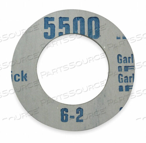 OEM#: 5500RG-0150-125-0800ФЛАНЕЦ ПРОКЛАДКА 8 ДЮЙМОВ 1/8 ДЮЙМА СЕРАЯ от Garlock Sealing Technologies
