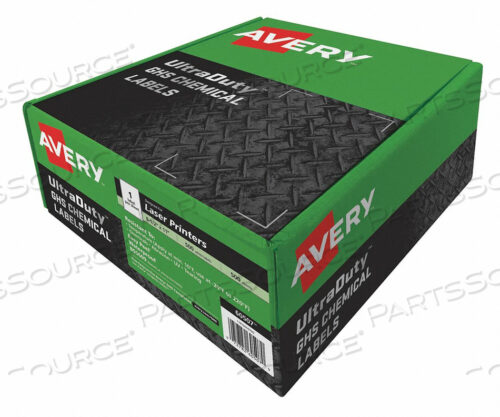 OEM#: 7278260507CHEM LABEL 8-1/2 WX11 H 500 LBLS PK500 от Avery