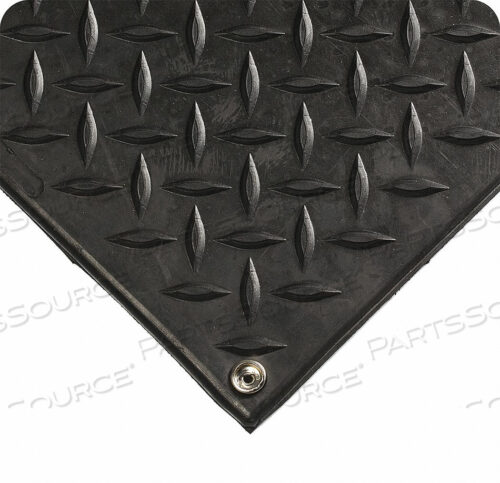 КОВРИК ПРОТИВ УСТАЛОСТИ ЧЕРНЫЙ 3 ФУТА X 3 ФУТА.