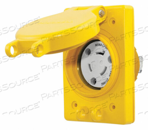 OEM#: HBL67W49ВОДОНЕПРОНИЦАЕМАЯ ЗАМЫКАЮЩАЯ РОЗЕТКА 20 ЖЕЛТАЯ от Hubbell Incorporated, Wiring Device-Kellums